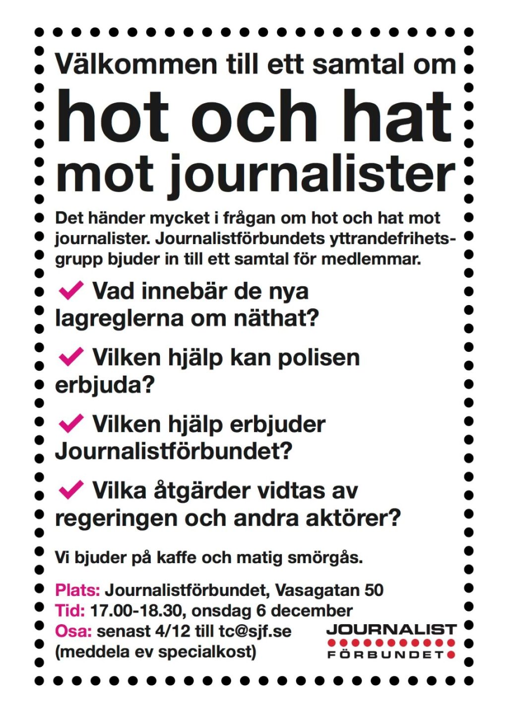 Samtal om hot och&nbsp;hat