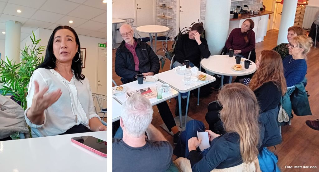 Vesna peppade på&nbsp;frukostmöte