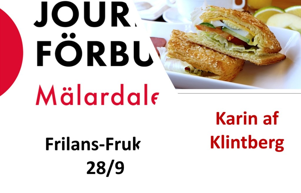 Frilans-Frukost på Ritorno med Karin Af&nbsp;Klintberg